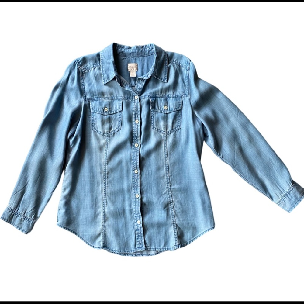 Chico’s chambray shirt